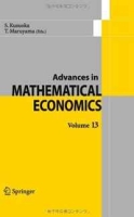 Advances in Mathematical Economics Volume 13 артикул 1074d.